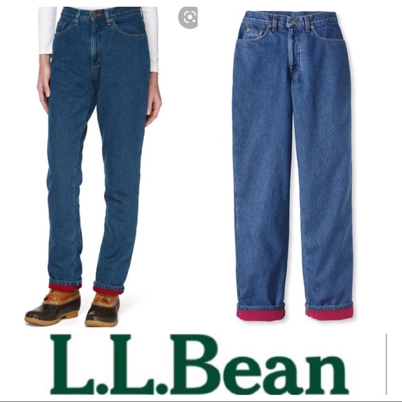 Fleece Lined Relaxed Fit Jeans - Picture 1 of 12